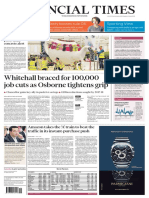 Cut Ukraine's Debt Sporting View Nasty Bosses Rule OK: Whitehall Braced For 100,000 Job Cuts As Osborne Tightens Grip