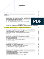 PUG - Sommaire - R - Glementation Et Management Des Universites Fran - Aises