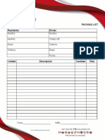 Packing List 2019. PDF