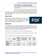 Introduction To Fuels: Gaseous Fuel