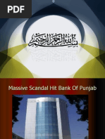 Massive Scandal Hit Bank of Punjab