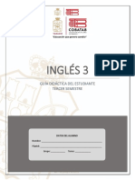 Tercer Semestre. - Guía Didáctica Del Estudiante. - Inglés III