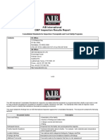 Sep-2016. AIB-GMP Inspection Results Report