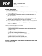 Distributions, Means & Deviation: Statistics 1 - Description and Inference 2017-2018