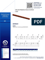 Hoja Tecnica Cruceta Madera MN 111 PP