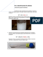 Análisis Del Primer y Segundo Grupo de Cationes (PB y Ag)