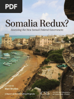 Somalia Redux - Assessing The New Somali Federal Government by Matt Bryden