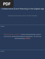 Collaborative Planning in The Digital Age