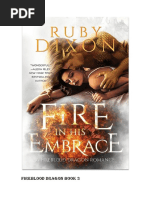 FIRE BLOOD DRAGON - Ruby Dixon Livro 3