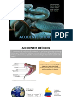 Accidente Ofidico y Caso Clinico