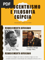 Afrocentrismo e Filosofia Egípcia