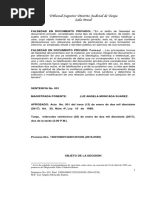 Dra Moncada - SP No. 001. Rad. 20160559. Falsedad en Documento Privado, Confirma Condena (Nuevo Sistema) Juicio Oral. PDF