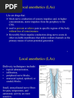 #Local Anesthetic Drugs