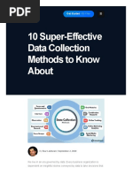 10 Super-Effective Data Collection Methods To Know About