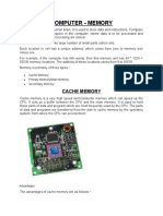 Computer Memory Types