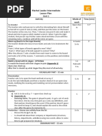 Market Leader Intermediate Lesson Plan Unit 1 Activity Mode of Work Time (Min)