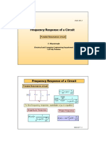 Frequency Response of A Circuit