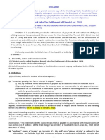 WBST - SOD - Act - 1999 - Incorporating The Changes Made in WB Taxation (Amendment) BILL, 2018 Dated 27.11.2018