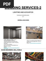 Building Services-2 Lighting and Acoustics PDF