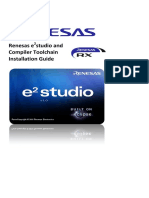 Renesas e Studio and Compiler Toolchain Installation Guide