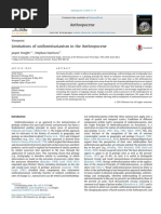 Knight & Harrison (2014) Limitations of Uniformitarianism in The Anthropocene