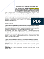 Caso Clinico de Insuficiencia Cardiaca y Diabetes