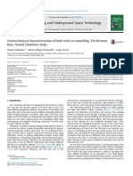 Geomechanical Characterisation of Fault Rocks in Tunnelling The Brenner