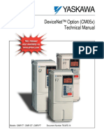 Devicenet™ Option (Cm05X) Technical Manual: Models: Cimr-F7, Cimr-G7, Cimr-P7 Document Number TM - Afd.14