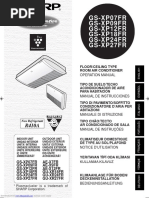 GS-XP07FR GS-XP09FR GS-XP12FR GS-XP18FR GS-XP24FR GS-XP27FR: Operation Manual