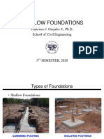 Module 2 - Shallow Foundations 2020