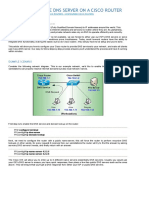How To Configure DNS Server On A Cisco Router