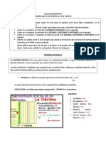 NUMEROS DECIMALES Guía Matematica