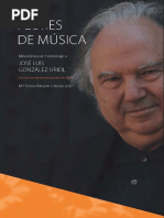 Pelegrin (Ed.) - Flores de Música. Miscelánea en Homenaje A José Luis González Uriol