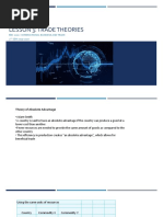 Lesson 3: Trade Theories: BBC 1200 - International Business and Trade 2 SEM 2019-2020