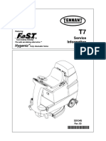 Tennant t7 Rider Floor Scrubber Service Manual