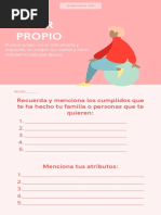 Hoja de Amor Propio PDF