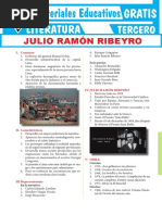 Julio Ramón Ribeyro para Tercer Grado de Secundaria