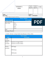 WORKSHEET Potensi SDA Dan SDM