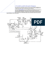 Boss SD-1 Super Overdrive Pedal Schematic Diagram