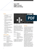 Type LFCB Digital Current Differential Relay: Features