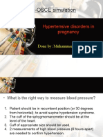 Mini-OSCE Simulation: Hypertensive Disorders in Pregnancy