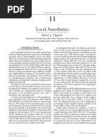 Local Anesthetics