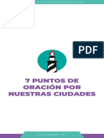 7 Puntos de Oración para Orar Por Tu Ciudad PDF