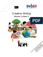 Creative Writing Module 2-Week 2