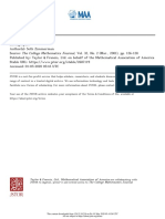 Taylor & Francis, LTD., Mathematical Association of America The College Mathematics Journal