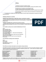 Absoption Costing 101