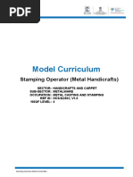 HCS-Q2802 - Stamping Operator - Curriculum - v1