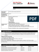 Air Tool Lubricant: Safety Data Sheet