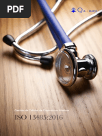 ISO 13485 Gestión de Calidad de Dispositivos Médicos