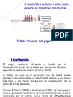 Viii Proceso de Yogurt